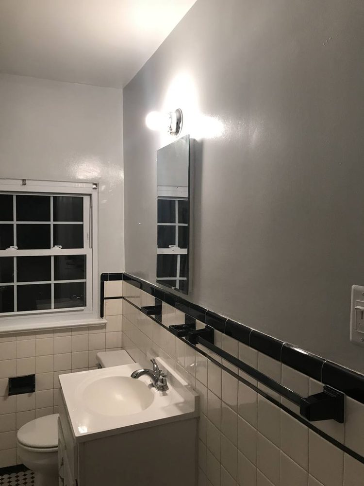 Light fixture mounted and wired to a ceiling