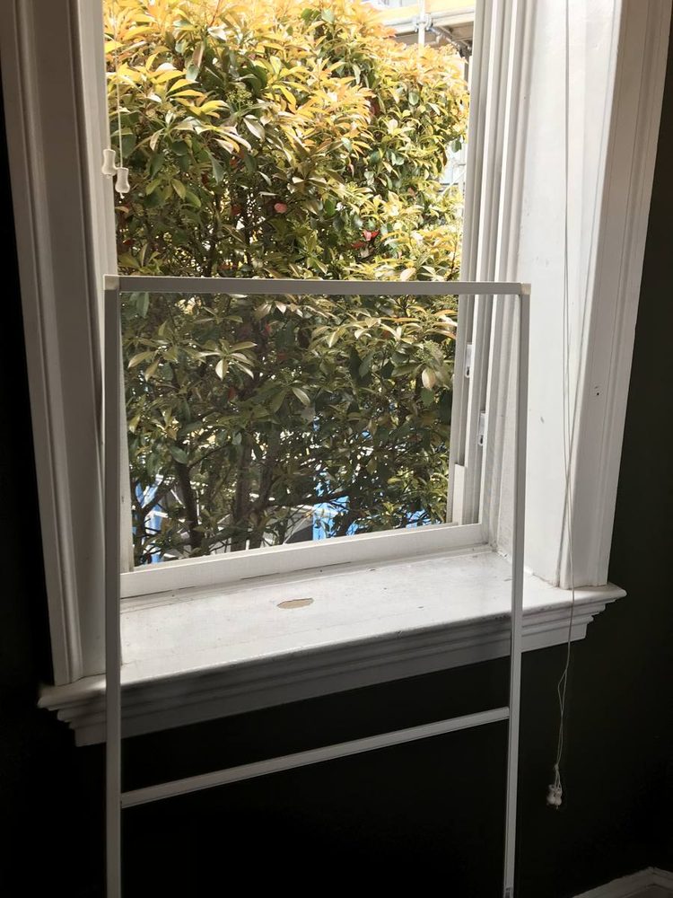 Residential window repaired and sealed