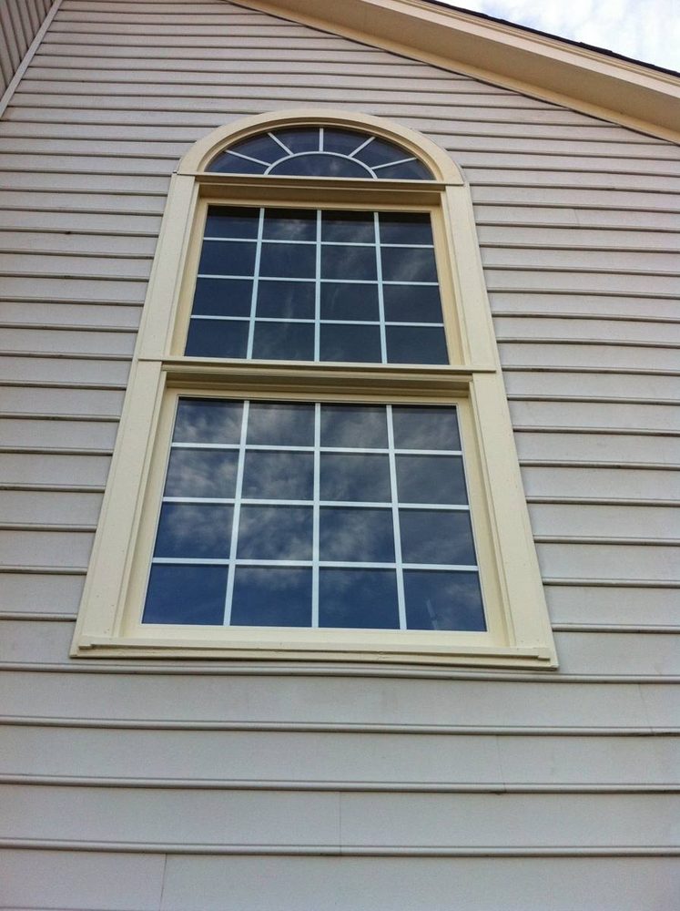 Residential window repaired and sealed